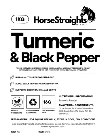 Turmeric with Black Pepper| Online For Equine