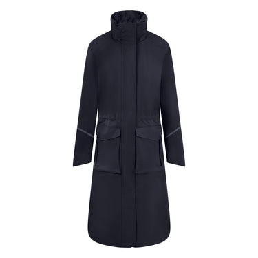 Equetech Navy Utopia Ladies Luxe Recycled Waterproof Riding Coat| Online For Equine