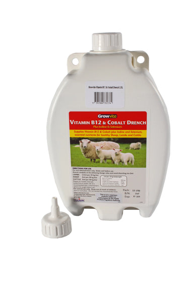 Univet Growvite B12 Selenium & Cobalt| Online For Equine