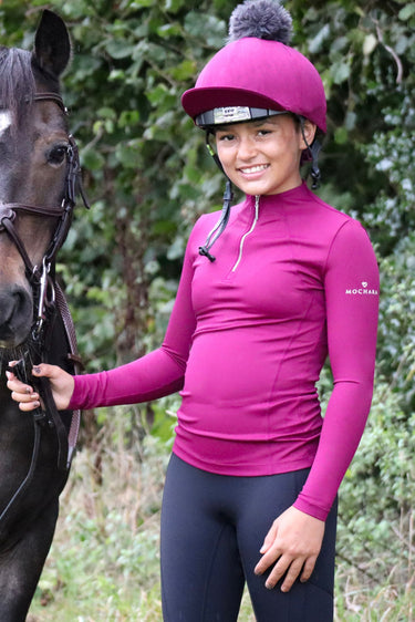 Buy Mochara Technical Base Layer in Berry | Online for Equine