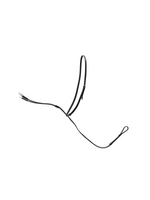 EcoRider Black Ultra Comfort Elasticated Martingale