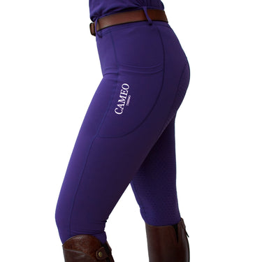 Buy Cameo Equine Mulberry Thermo Tech Ladies Riding Tights| Online for Equine