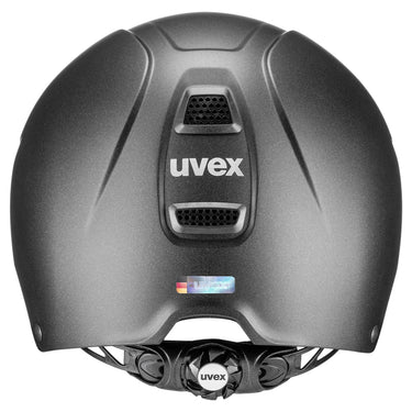 Buy Uvex Black Matt Perfexxion II XC Riding Hat - L - XL | 59cm - 61cm| Online for Equine