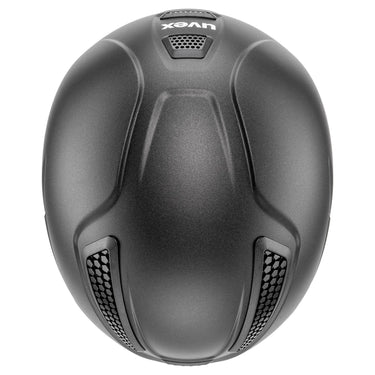 Buy Uvex Black Matt Perfexxion II XC Riding Hat - L - XL | 59cm - 61cm| Online for Equine