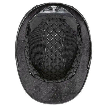 Uvex Exxeed Diamond Satin Black Riding Helmet| Online For Equine