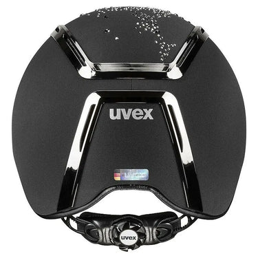 Uvex Exxeed Diamond Satin Black Riding Helmet| Online For Equine