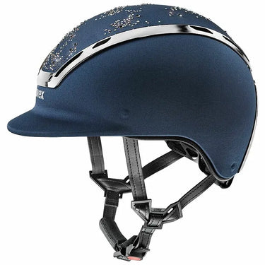 Uvex Exxeed Diamond Satin Navy Riding Helmet| Online For Equine