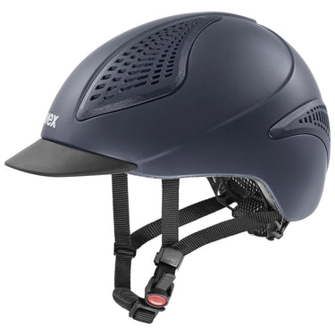 Uvex Exxential III Blue Matt Adjustable Riding Helmet| Online For Equine