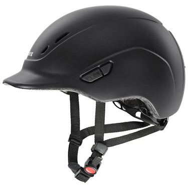 Uvex Kidoxx Black Matt Junior Riding Hat| Online For Equine