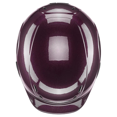Buy Uvex Kidoxx Burgundy Shiny Junior Riding Hat| Online for Equine