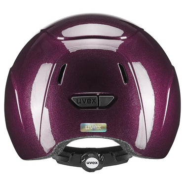 Buy Uvex Kidoxx Burgundy Shiny Junior Riding Hat| Online for Equine