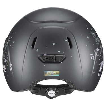 Uvex Kidoxx Dekor Anthracite Matt - Happiness & Horses Junior Riding Hat| Online For Equine