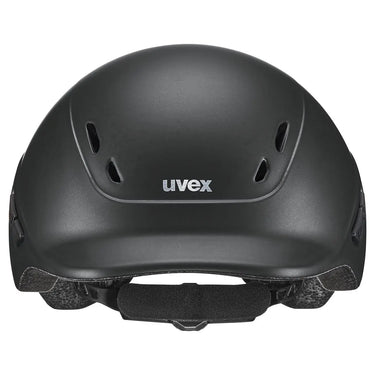 Buy Uvex Kidoxx Dekor Black Matt - Happiness & Horses Junior Riding Hat| Online for Equine