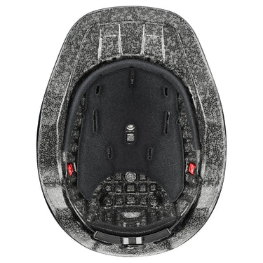 Buy Uvex Kidoxx Dekor Black Matt - Happiness & Horses Junior Riding Hat| Online for Equine