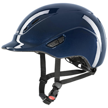 Buy Uvex Kidoxx Navy Shiny Junior Riding Hat| Online for Equine