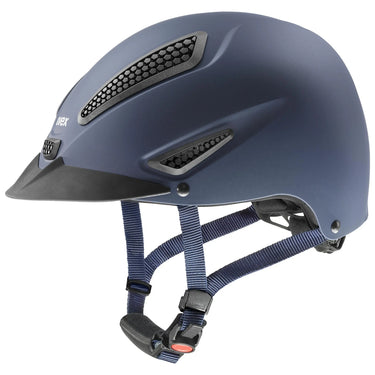 Uvex Perfexxion III Blue Matt Adjustable Riding Hat| Online For Equine