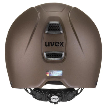 Uvex Perfexxion III Brown Matt Adjustable Riding Hat| Online For Equine