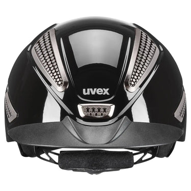 Uvex Shiny Perfexxion III Black Adjustable Riding Hat| Online For Equine