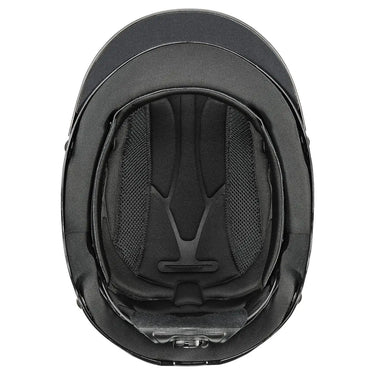 Uvex Shiny Perfexxion III Black Adjustable Riding Hat| Online For Equine