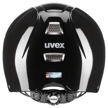 Uvex Shiny Perfexxion III Black Adjustable Riding Hat| Online For Equine