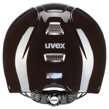 Uvex Shiny Perfexxion III Mocca Adjustable Riding Hat| Online For Equine