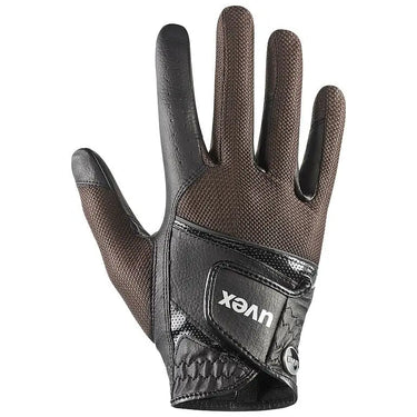 Uvex Sumair Black / Brown Gloves| Online For Equine