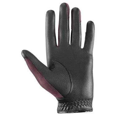 Uvex Sumair Black / Bugundy Gloves| Online For Equine
