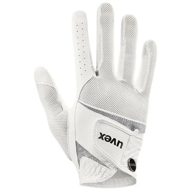 Uvex Sumair Glamour Gloves White / Silver Gloves| Online For Equine