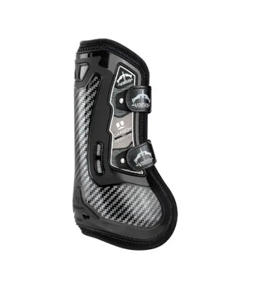 Veredus Black Carbon Gel Absolute Velcro Front Tendon Boots| Online For Equine