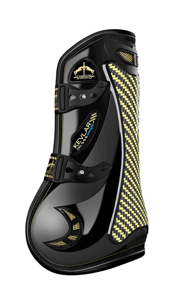 Veredus Black Kevlar Gel Vento Front Tendon Boots| Online For Equine