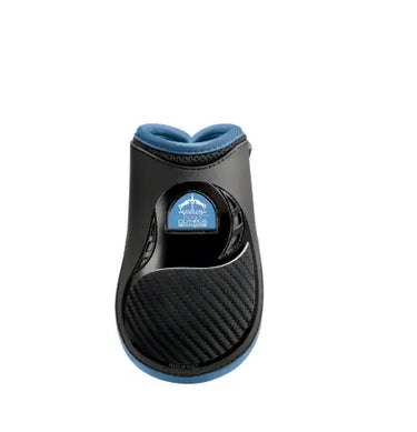 Veredus Olympus Vento Rear Fetlock Boots Black | Light Blue Edging| Online For Equine