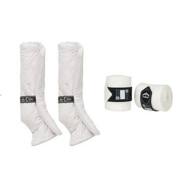 Veredus White Kit B Rest + Anatomic Bandage Pad Set Rear Fetlock| Online For Equine