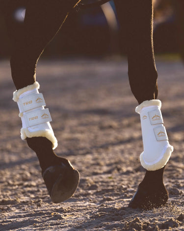 Veredus White TRB Save The Sheep Brushing Boots| Online For Equine
