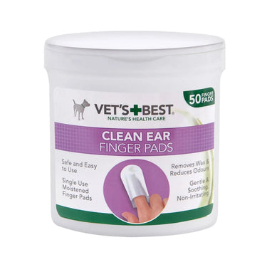 Buy Vets Best Clean Ear Finger Pads | Online for Equine