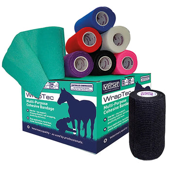 Vetset Wraptec Cohesive Bandage| Online For Equine