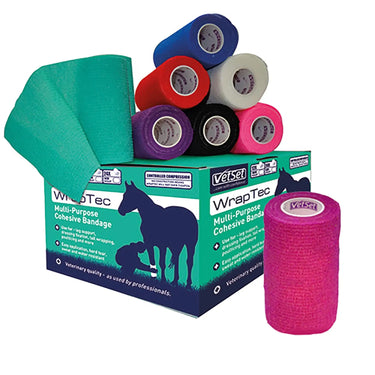 Vetset Wraptec Cohesive Bandage| Online For Equine