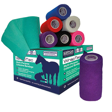 Vetset Wraptec Cohesive Bandage| Online For Equine