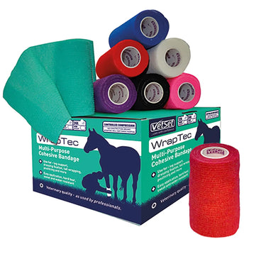 Vetset Wraptec Cohesive Bandage| Online For Equine