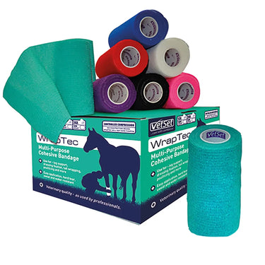 Vetset Wraptec Cohesive Bandage| Online For Equine