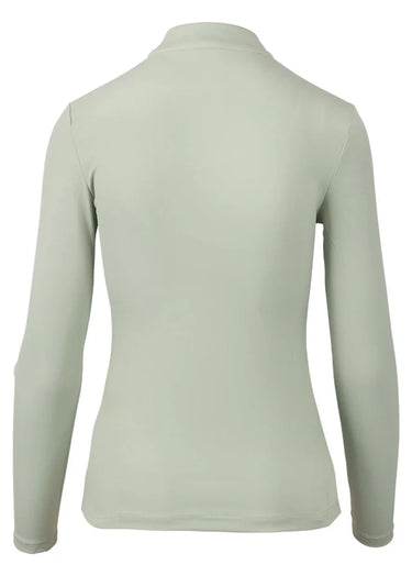Woof Wear Sage Green Long Sleeve Ladies Tech Riding Shirt