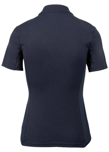 Woof Wear Navy Short Sleeve Ladies Tech Riding Shirt