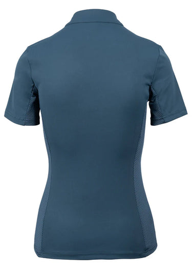 Woof Wear Petrol Blue Short Sleeve Ladies Tech Riding Shirt