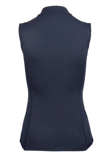 Woof Wear Navy Sleeveless Ladies Tech Riding Shirt