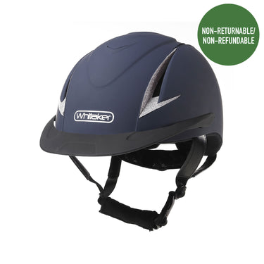 Buy Whitaker Nrg Helmet With Sparkles Navy/Silver| Online for Equine