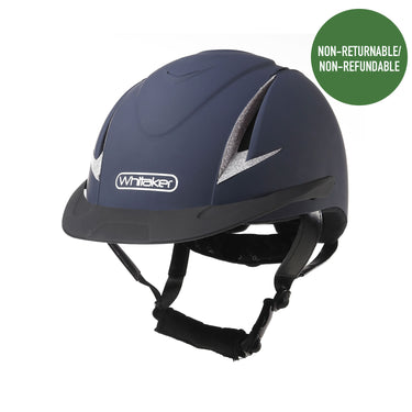 Buy Whitaker Nrg Helmet With Sparkles Navy/Silver| Online for Equine