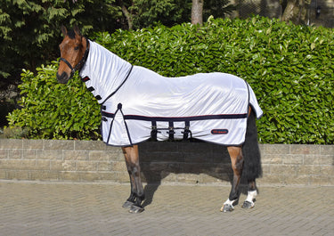 Buy Whitaker Rastrick Fly Rug Mesh White| Online for Equine