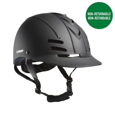 Buy Whitaker Club Young Rider Helmet Black/Black| Online for Equine