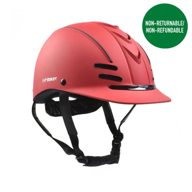 Buy Whitaker Club Young Rider Helmet Red/Black| Online for Equine