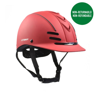 Buy Whitaker Club Young Rider Helmet Red/Black| Online for Equine