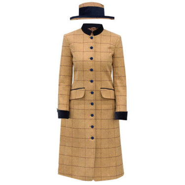 Buy the Equetech Longline Wheatley Tweed Leaders Jacket / Dress & Hat | Online for Equine